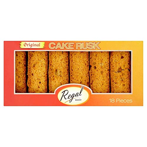 Regal Bakery Rusk Kuchen-Zwieback Original - 18 Stück - 3er-Packung von Regal Bakery