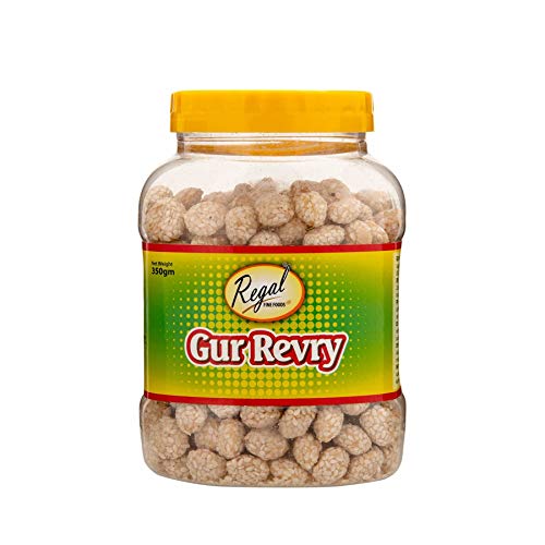 Regal Gur Revry Rohrzucker- und Sesamkugeln - 350g - 2er-Packung Regal Gur Revry Rohrzucker- und Sesamkugeln - 350g - 2er-Packung von Regal Bakery
