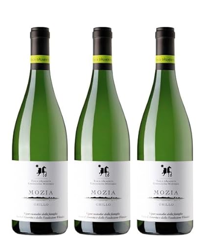 3x 0,75l - 2023er - Tasca d'Almerita - Fondazione Whitaker - Grillo di Mozia - Sicilia D.O.P. - Sizilien - Italien - Weißwein trocken von Regaleali