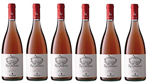 6x 0,75l - 2020er - Regaleali - Le Rose - Terre Siciliane I.G.T. - Sizilien - Italien - Rosé-Wein trocken von Regaleali