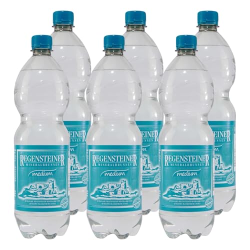 Regensteiner Mineralwasser -Medium- (12 x 1,0L) von Regensteiner