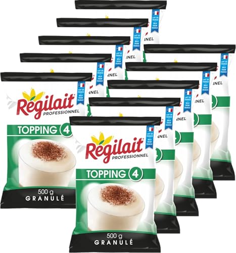 Regilait Granulat Topping 4 10 x 500g | Automatenfähiges Topping Granulat Regilait Granulat Topping 4 10 x 500g | Automatenfähiges Topping Granulat von Regilait