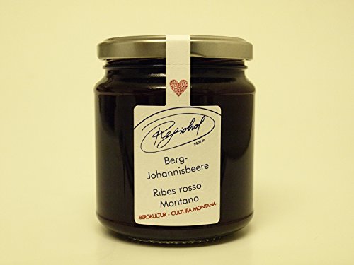Berg Johannisbeere rot Konfitüre extra 340 gr. Regiohof von Regiohof