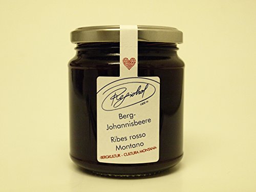 Berg Johannisbeere rot Konfitüre extra 340 gr. Regiohof von Regiohof