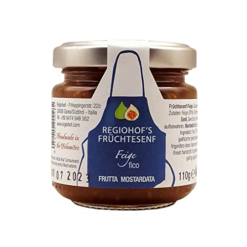 Früchtesenf Chutney Feige - Senf 110 gr. Regiohof von Regiohof