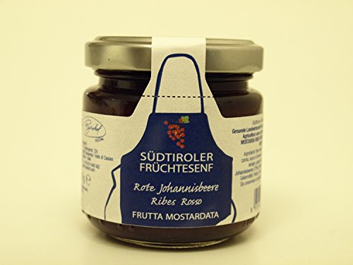 Früchtesenf Chutney Rote Ribes - Senf 110 gr. Regiohof von Regiohof