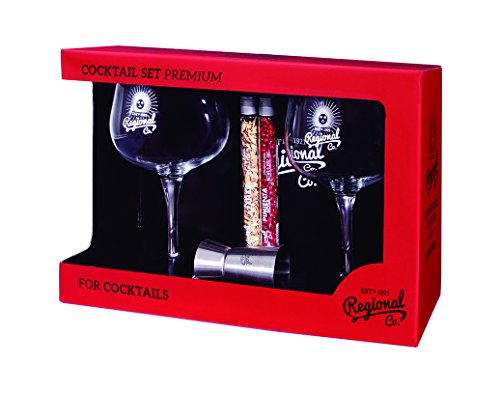 Regional Co. | „Premium Cocktail-Set (2 Ballongläser + Jigger + 2 Regional Co. | „Premium Cocktail-Set (2 Ballongläser + Jigger + 2 von Regional Co.