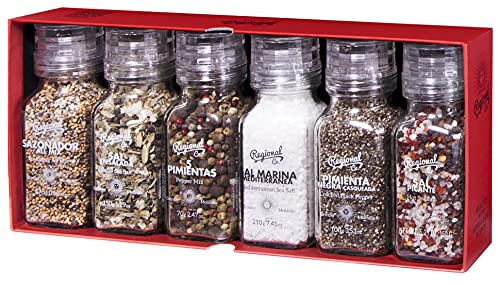 Regional Co. | 6 Salz- und Pfeffermühlen, 855 g. Regional Co. | 6 Salz- und Pfeffermühlen, 855 g. von Regional Co.