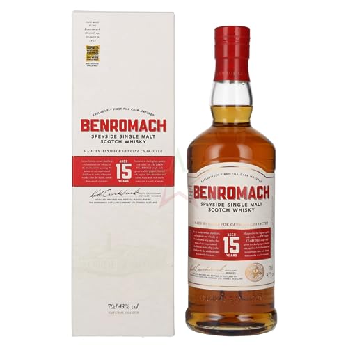 Benromach 15 Years Old Speyside Single Malt Scotch Whisky 43,00% 0,70 lt. von Regionale Edeldistillen
