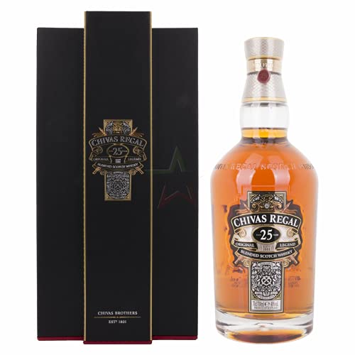 Chivas Regal 25 Years Old ORIGINAL LEGEND Blended Scotch Whisky 40,00% 0,70 Liter von Regionale Edeldistillen