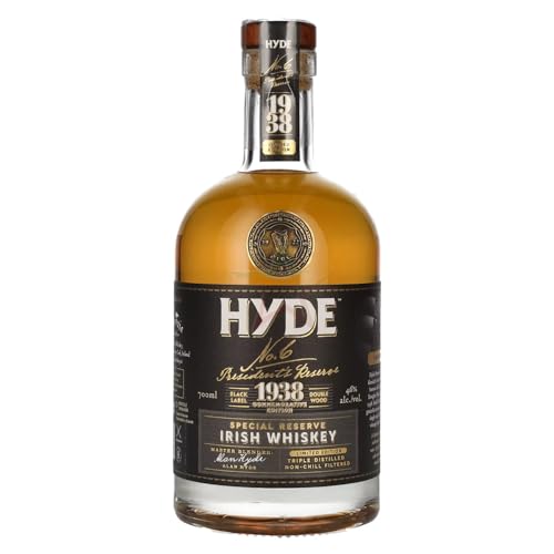 Hyde No.6 PRESIDENT'S RESERVE 1938 Commemorative Edition Special Reserve Irish Whiskey 46,00% 0,70 Liter von Regionale Edeldistillen