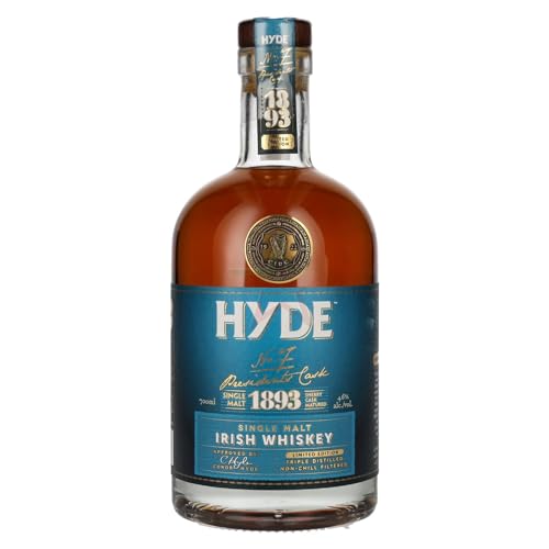 Hyde No.7 PRESIDENT'S CASK 1893 Single Malt Irish Whiskey 46,00% 0,70 Liter von Regionale Edeldistillen