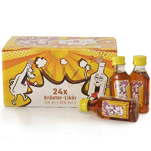 Klix Kräuter Likör 24x0,02l 32,00% 0,50 lt. Klix Kräuter Likör 24x0,02l 32,00% 0,50 lt. von Regionale Edeldistillen