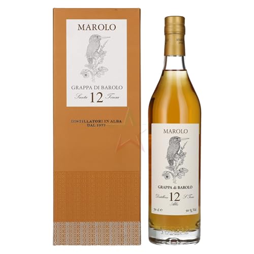 Marolo Grappa di BAROLO 12 Years Old 50,00% 0,70 lt. von Regionale Edeldistillen