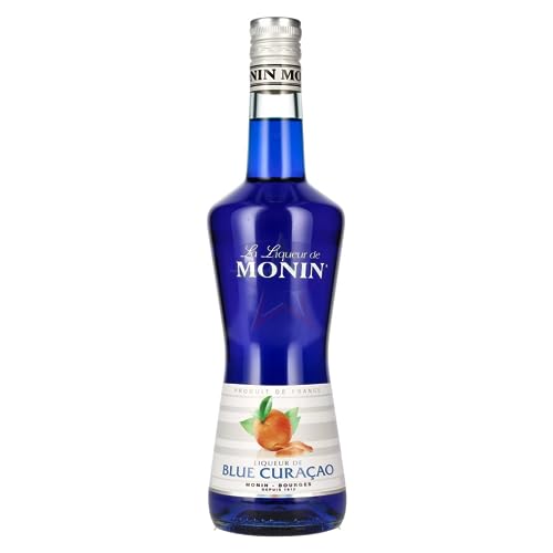 Monin Liqueur de BLUE CURAÇAO 20,00% 0,70 Liter von Regionale Edeldistillen