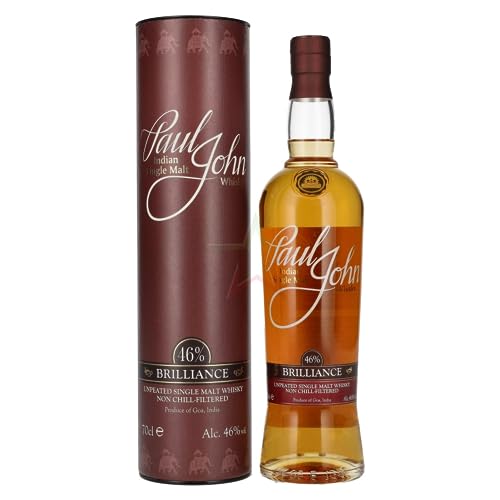 Paul John BRILLIANCE Indian Single Malt Whisky 46,00% 0,70 Liter Paul John BRILLIANCE Indian Single Malt Whisky 46,00% 0,70 Liter von Paul John