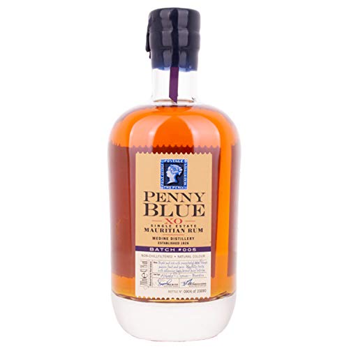 Penny Blue XO Single Estate Mauritian Rum Batch # 005 43,10% 0.7 l. von Regionale Edeldistillen