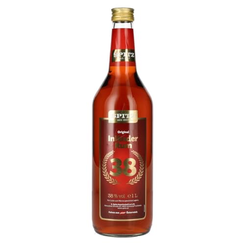 Spitz Inländer Rum 38,00% 1,00 Liter Spitz Inländer Rum 38,00% 1,00 Liter von Regionale Edeldistillen