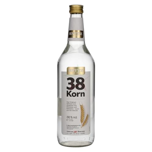 Spitz Korn 38,00% 1,00 Liter Spitz Korn 38,00% 1,00 Liter von Regionale Edeldistillen
