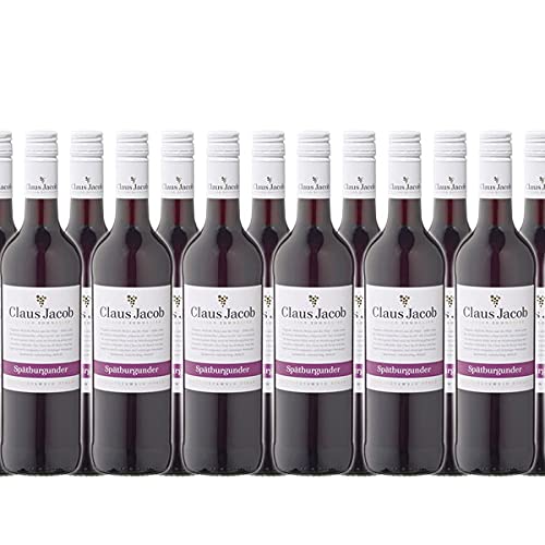 Rotwein Pfalz Dornfelder/Spätburgunder Claus Jacob trocken (12 x 0,75 l) von Reh Kendermann GmbH | 55411 Bingen