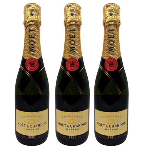 3 x Moet & Chandon Imperial Brut Champagner 0,375 l 12% by Reichelts von Reichelts