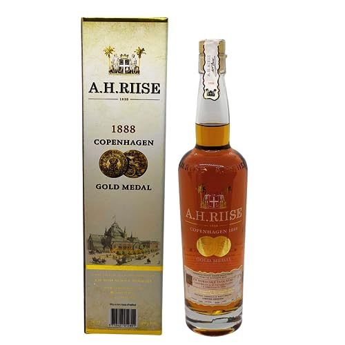 A.H. Riise Copenhagen Gold 1888 Premium Natured Rum LIMITED EDITION 0,7 l 40% in Geschenkverpackung by Reichelts von Reichelts