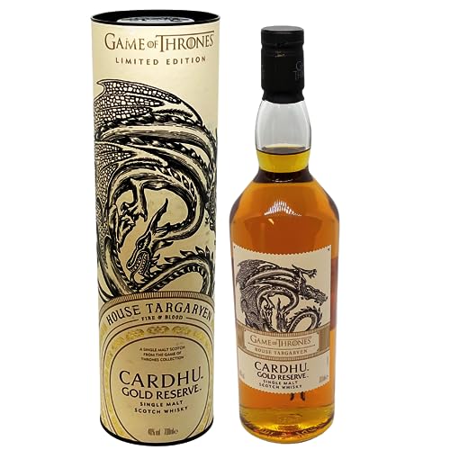 Cardhu Gold Reserve Single Malt Scotch Whisky Game of Thrones LIMITED EDITION "House Targaryen" 0,7 l 40% in Geschenkverpackung by Reichelts von Reichelts