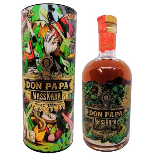 Don Papa Masskara Rum Street Art Tube 0,7 l 40% in Geschenkverpackung by Reichelts von Reichelts