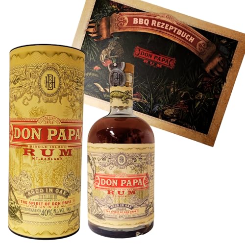Don Papa Rum 7 Single Island 0,7 l 40% in Geschenkverpackung + Don Papa BBQ Rezeptbuch by Reichelts Don Papa Rum 7 Single Island 0,7 l 40% in Geschenkverpackung + Don Papa BBQ Rezeptbuch by Reichelts von Reichelts