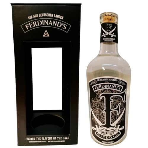 Ferdinand's Saar Dry Gin Edition Sansibar 0,5 l 45% in Geschenkpackung by Reichelts von Reichelts