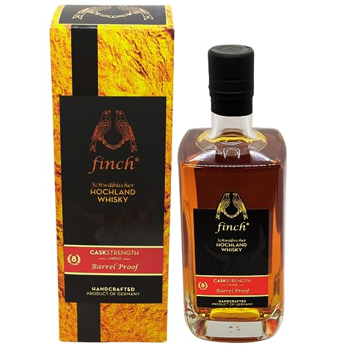 Finch Barrel Proof Whisky 8 Jahre CASKSTREGTH 0,5 l 54% in Geschenkverpackung by Reichelts von Reichelts