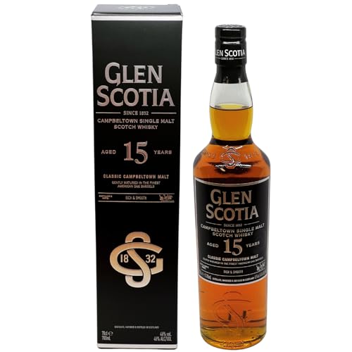 Glen Scotia 15 Jahre American Oak 0,7 l 46% Campbeltown Single Malt Scotch Whisky als Geschenkset by Reichelts von Reichelts