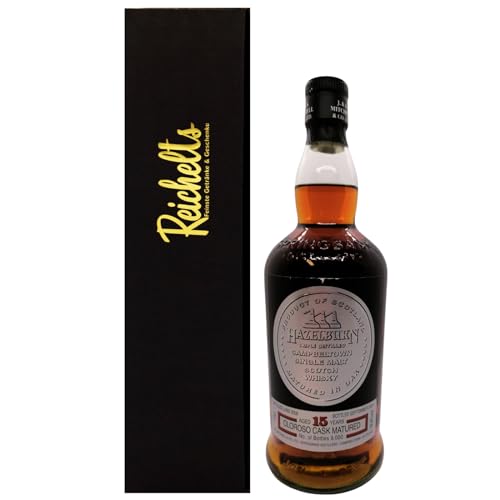 Hazelburn 15 Jahre Release 2023 Oloroso Campbeltown Single Malt Scotch Whisky 0,7 l 55,8% als Geschenkset mit Präsentbox by Reichelts von Reichelts