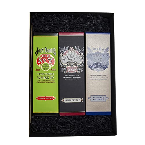 Jack Daniel's Whiskey Legacy Edition 1 / Edition 2 / Edition 3 je 0,7 l als Geschenkset in Präsentbox by Reichelts I Feinste Getränke & Geschenke von Reichelts