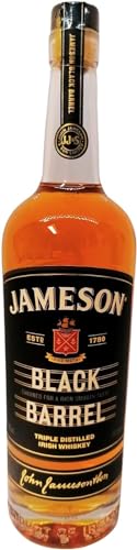Jameson Black Barrel 0,7 l 40% Triple Distilled Irish Whiskey + 1 x original Jameson Glas by Reichelts von Reichelts
