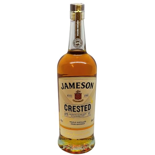 Jameson Crested 0,7 l 40% Triple Distilled Irish Whiskey + 1 x original Jameson Glas by Reichelts von Reichelts