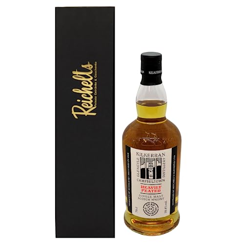 Kilkerran Heavily Peated Single Malt Scotch Whisky Batch 6 0,7 l 57,4% als Geschenkset mit Präsentbox by Reichelts von Reichelts