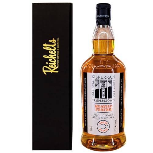 Kilkerran Heavily Peated Single Malt Scotch Whisky Batch 11 0,7 l 57,9% als Geschenkset mit Präsentbox by Reichelts Kilkerran Heavily Peated Single Malt Scotch Whisky Batch 11 0,7 l 57,9% als Geschenkset mit Präsentbox by Reichelts von Reichelts