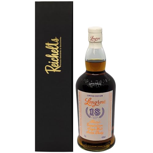 Longrow 18 Jahre Single Malt Scotch Whisky Limited Edition 0,7 l 46% als Geschenkset mit Präsentbox by Reichelts von Reichelts