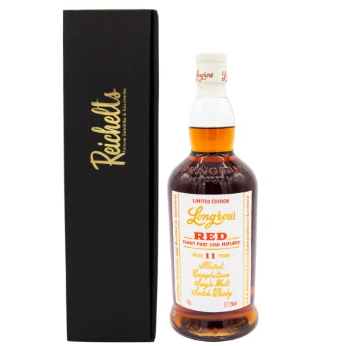 Longrow RED 11 Jahre Single Malt Scotch Whisky Limited Edition Release 2022 0,7 l 57,7% als Geschenkset mit Präsentbox by Reichelts von Reichelts