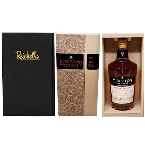 Midleton Very Rare Irish Whiskey Release 2023 0,7 l 40% als Geschenkset mit Präsentbox by Reichelts Midleton Very Rare Irish Whiskey Release 2023 0,7 l 40% als Geschenkset mit Präsentbox by Reichelts von Reichelts