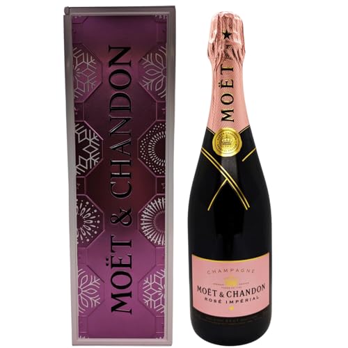 Moet & Chandon Rosé Imperial Champagner 0,75 l 12% in Metall-Geschenkverpackung als Geschenkset by Reichelts von Reichelts