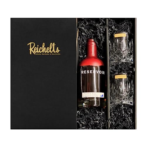 RESERVOIR VIRGINIA RYE Whiskey 100 PROOF Release 2022 Batch 2 0,7 l 50% + 2 Nachtmann Tumbler als Geschenkset mit Präsentbox by Reichelts von Reichelts
