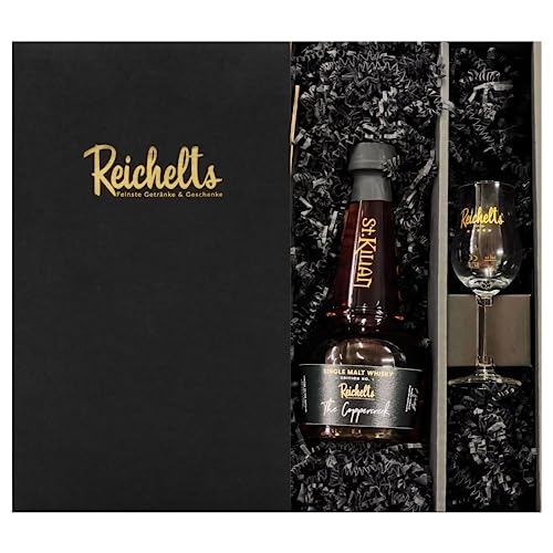Reichelts The Coppercreek Edition No. 1 St. Kilian Cask Strength Single Malt Whisky 0,5 l 59,8% + 1 Reichelts Bugatti Tasting Glas 2cl/4cl als Geschenkset in Präsentbox by Reichelts Reichelts The Coppercreek Edition No. 1 St. Kilian Cask Strength Single Malt Whisky 0,5 l 59,8% + 1 Reichelts Bugatti Tasting Glas 2cl/4cl als Geschenkset in Präsentbox by Reichelts von Reichelts