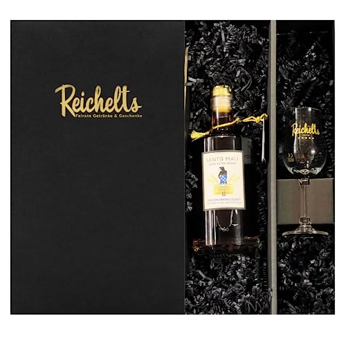 Säntis Malt Dreifaltigkeit Whisky 0,5 l 52% + 1 Reichelts Bugatti Tasting Glas 2cl/4cl als Geschenkset in Präsentbox by Reichelts von Reichelts