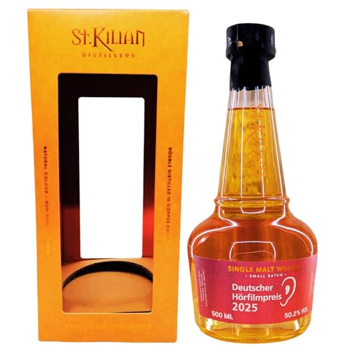 St. Kilian Deutscher Hörfilmpreis 2025 - Single Malt Whisky 0,5 l 50,2% by Reichelts St. Kilian Deutscher Hörfilmpreis 2025 - Single Malt Whisky 0,5 l 50,2% by Reichelts von Reichelts