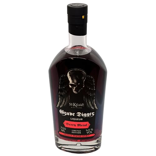 St. Kilian Grave Digger Berry Metal Likör Heavily Peated Spirit LIMITED EDITION 0,7 l 40% by Reichelts St. Kilian Grave Digger Berry Metal Likör Heavily Peated Spirit LIMITED EDITION 0,7 l 40% by Reichelts von Reichelts