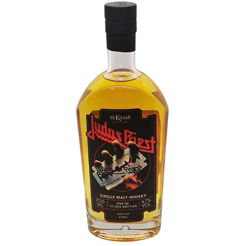 St. Kilian Single Malt Whisky Judas Priest British Steel 0,7 l 47% by Reichelts von Reichelts