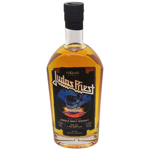 St. Kilian Single Malt Whisky Judas Priest Ram it Down 0,7 l 49% by Reichelts von Reichelts