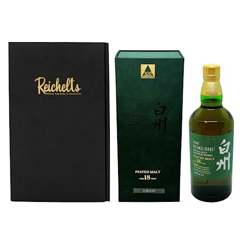 THE HAKUSHU Single Malt Whisky 18 Jahre Limited 100 Jahre 0,7 l 48% als Geschenkset mit Präsentbox by Reichelts von Reichelts